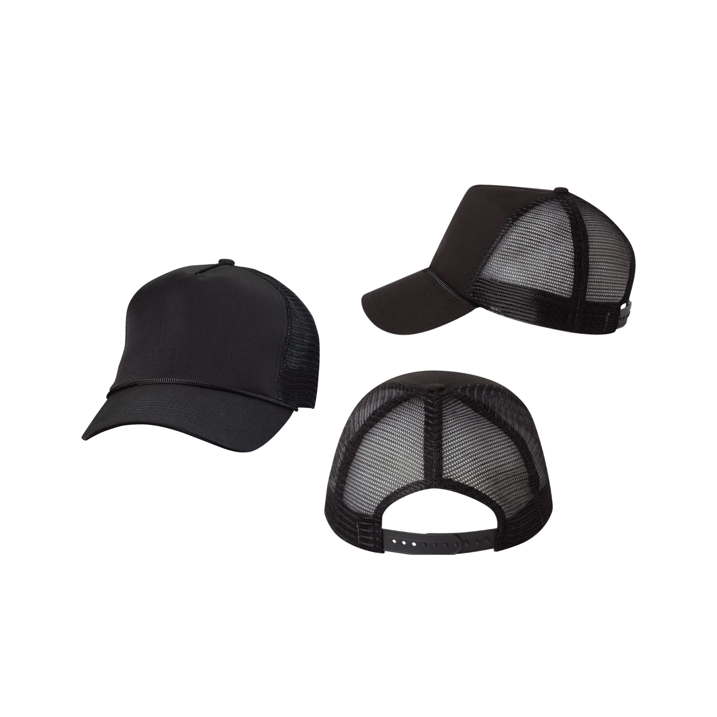 Baseball Trucker Hat – Custom Number Chenille Patch