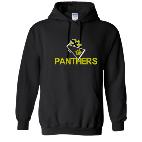 EMBROIDERED Panthers Cheer Hoodie - ADULT