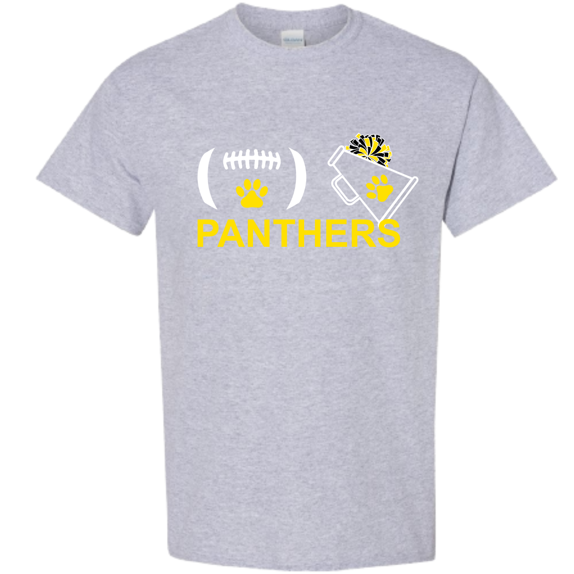 Football/Cheer Panthers T-Shirt -Adult