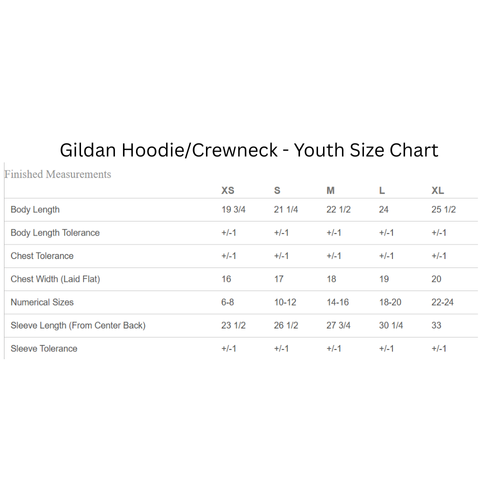 EMBROIDERED Panthers Left Chest Logo Crewneck - YOUTH