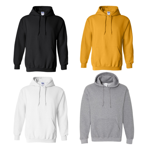 EMBROIDERED Panthers Left Chest Logo Hoodie - ADULT