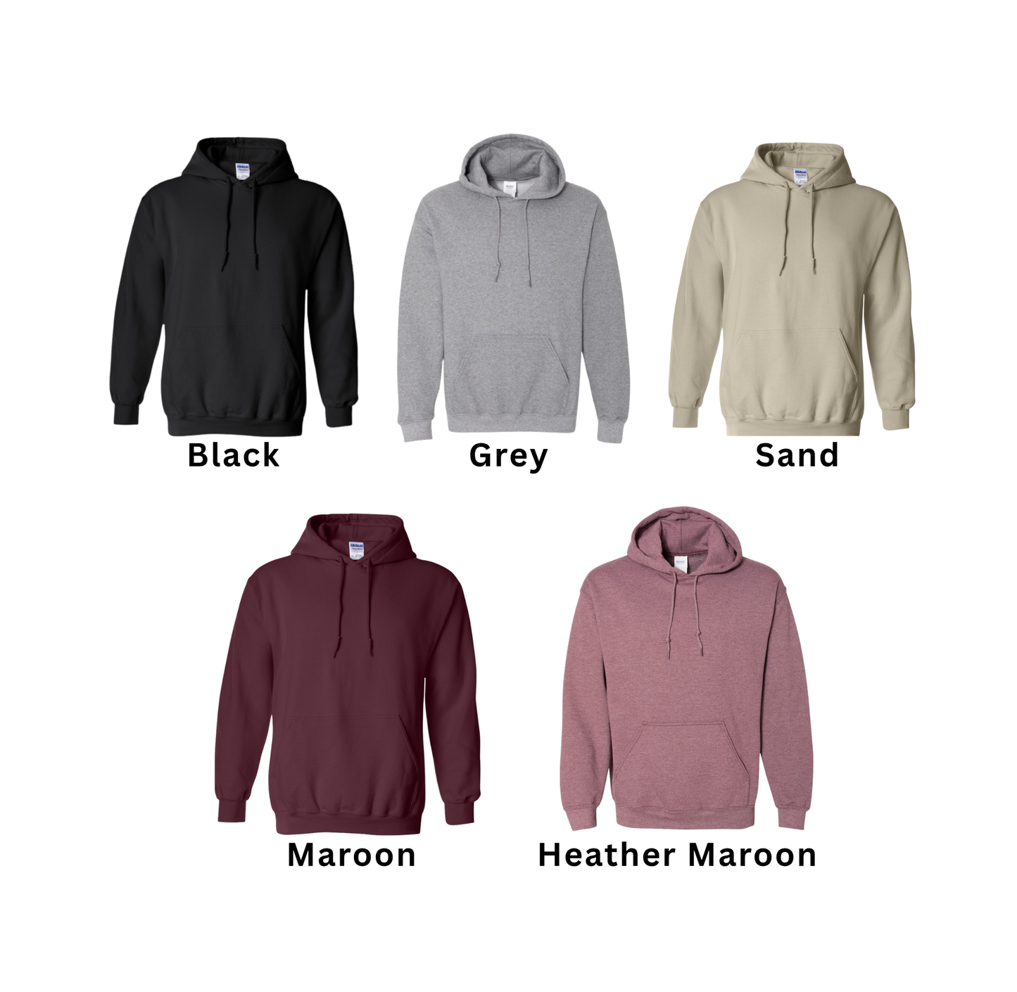 Hooded Sweatshirt with Hoodie and Front Design