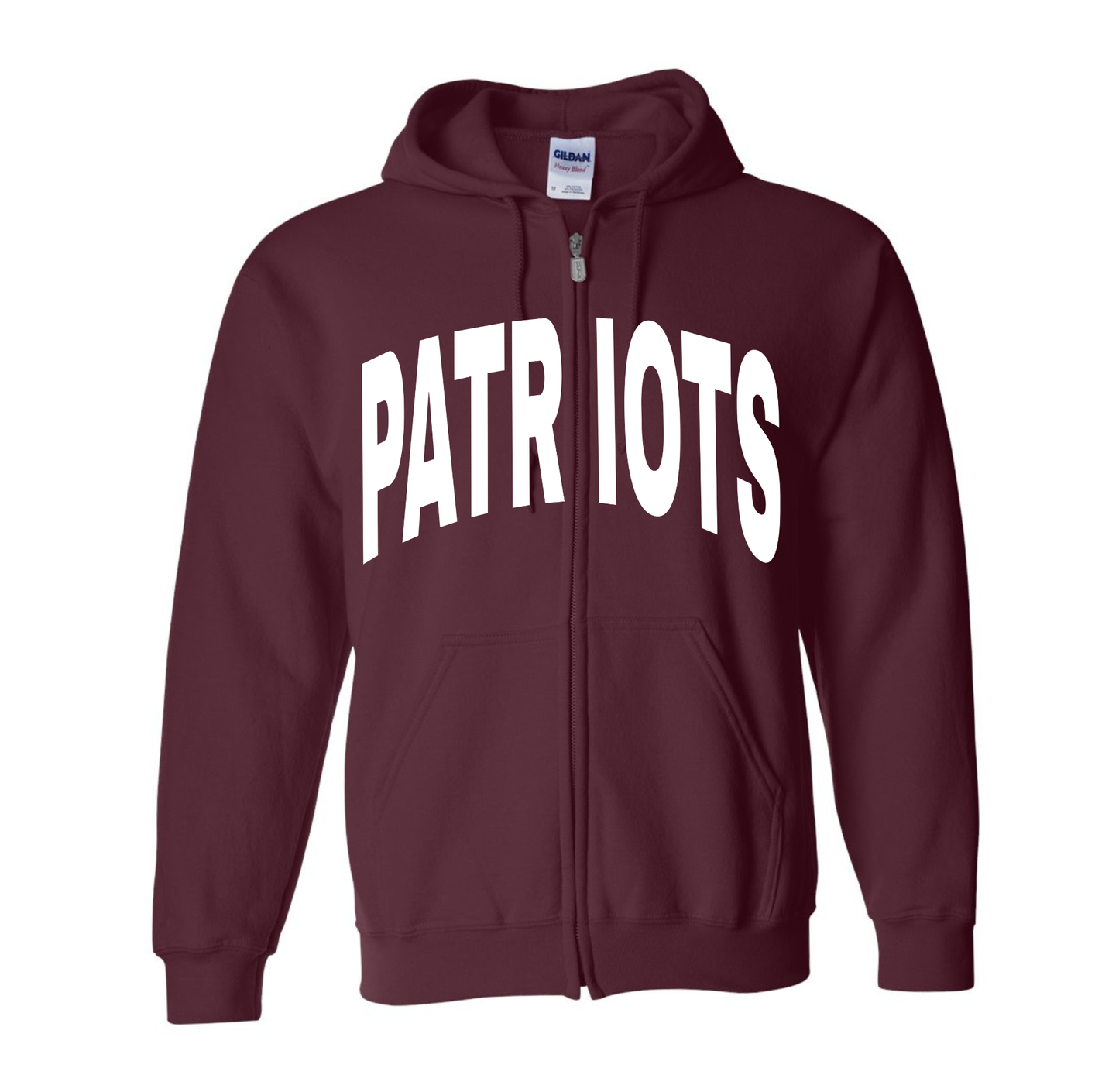 PATRIOTS Full-Zip Hooded Sweatshirt