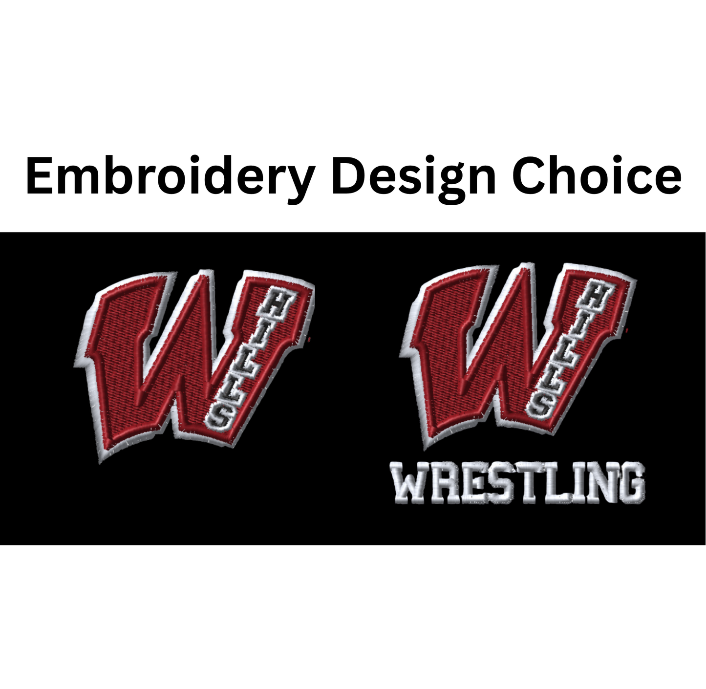 Jerzee Quarter Zip Pullover Sweatshirt- Wayne Hills Left Chest Logo OPTION for Embroidery