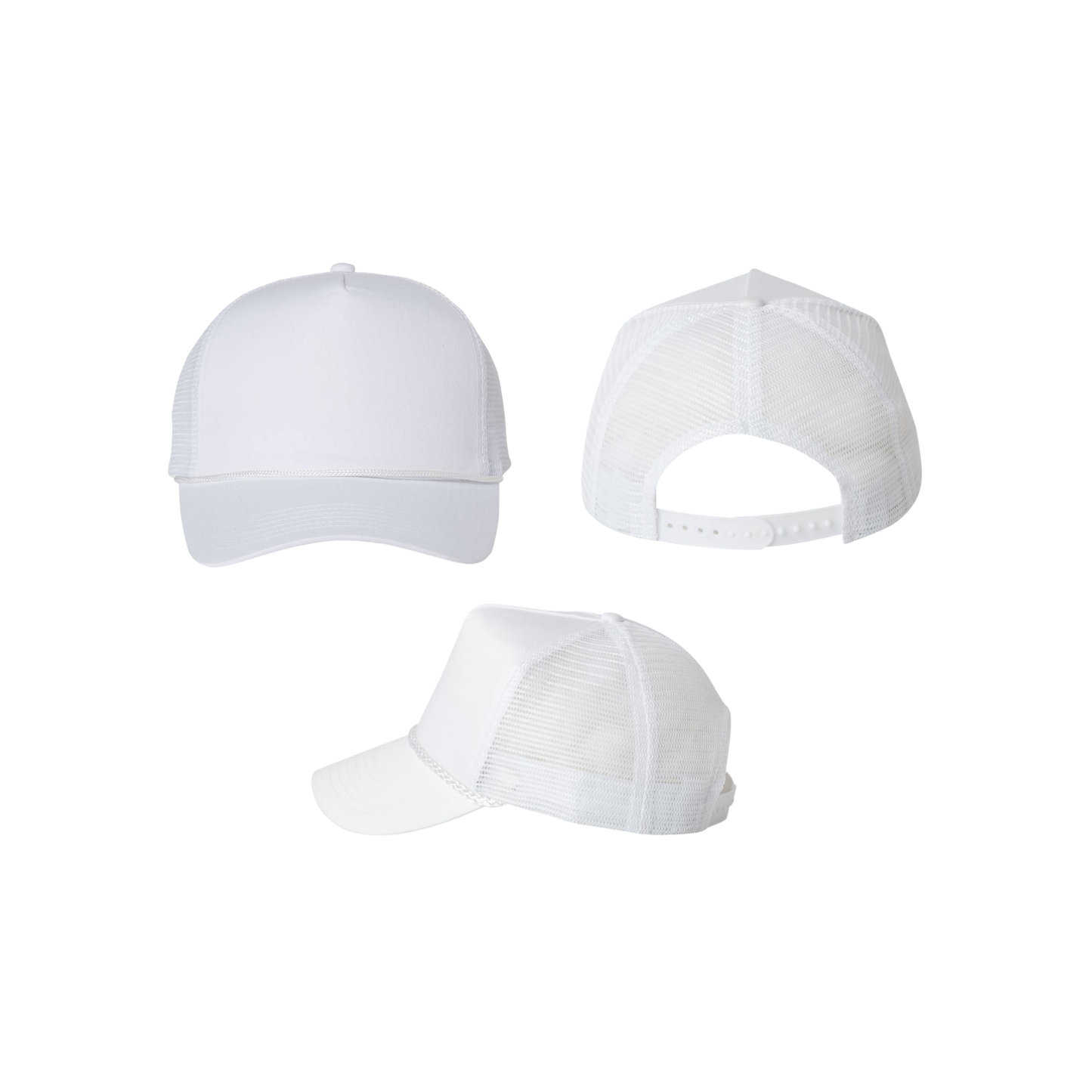 Wedding Hat – Embroidered (3D Puff) – Choose Text