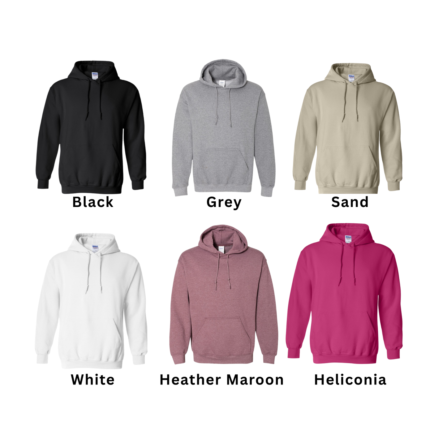 Wayne Hills Baseball Hoodie – “BASEBALL” Front, “HILLS” Hood Print-(Name on Sleeve – Optional)