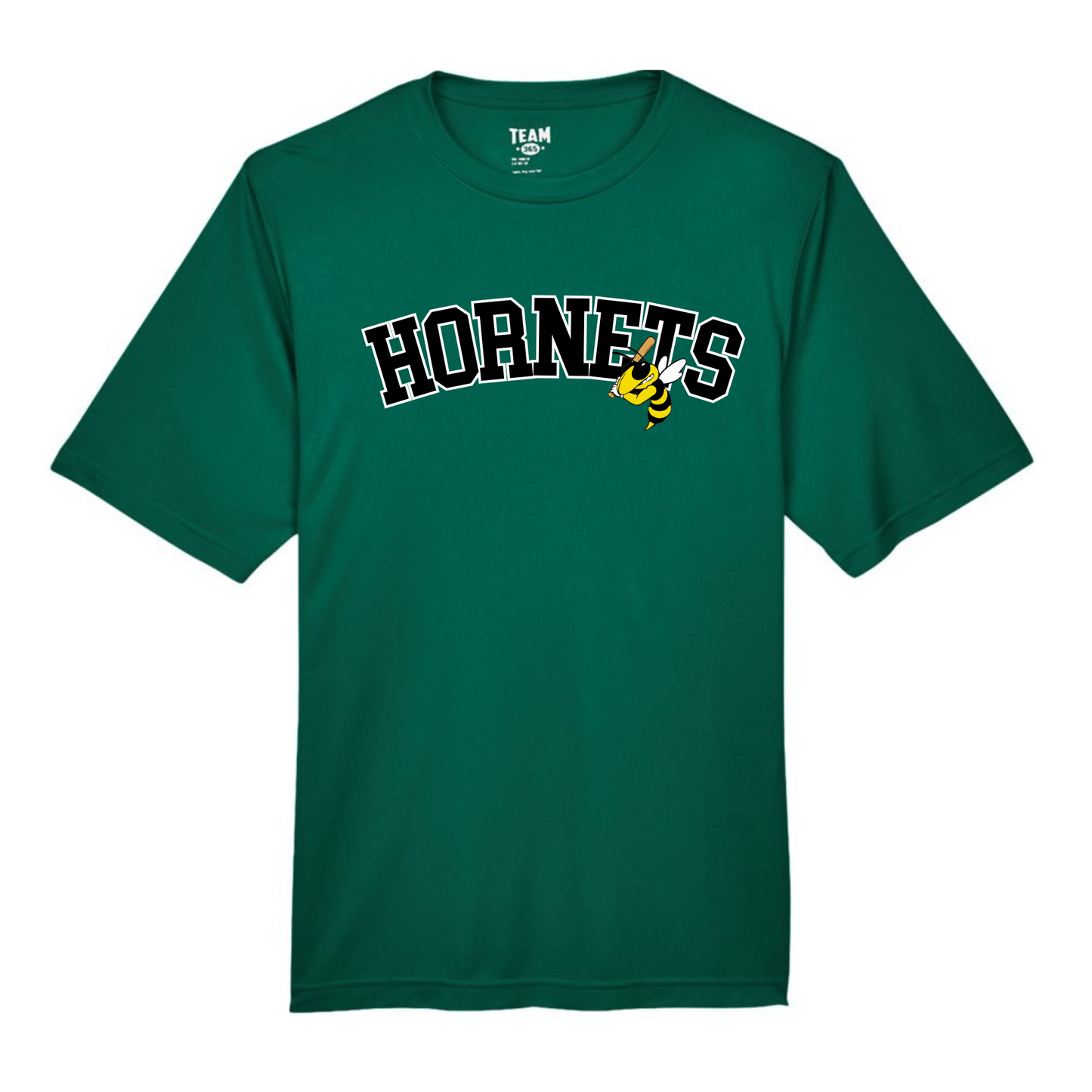 Hornets Performance T-Shirt –  Classic + Hornets Front Design