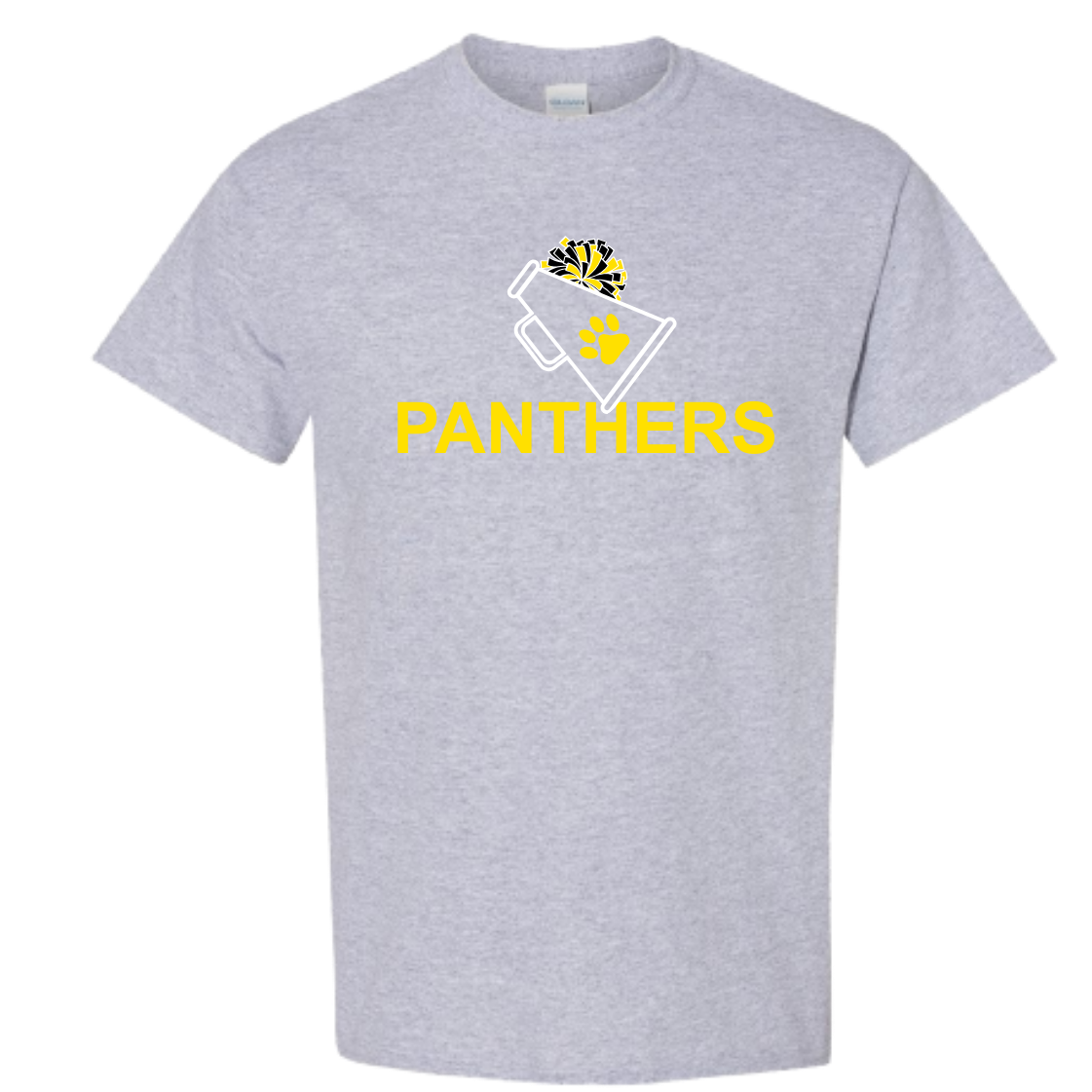 Cheer Panthers T-Shirt -Adult