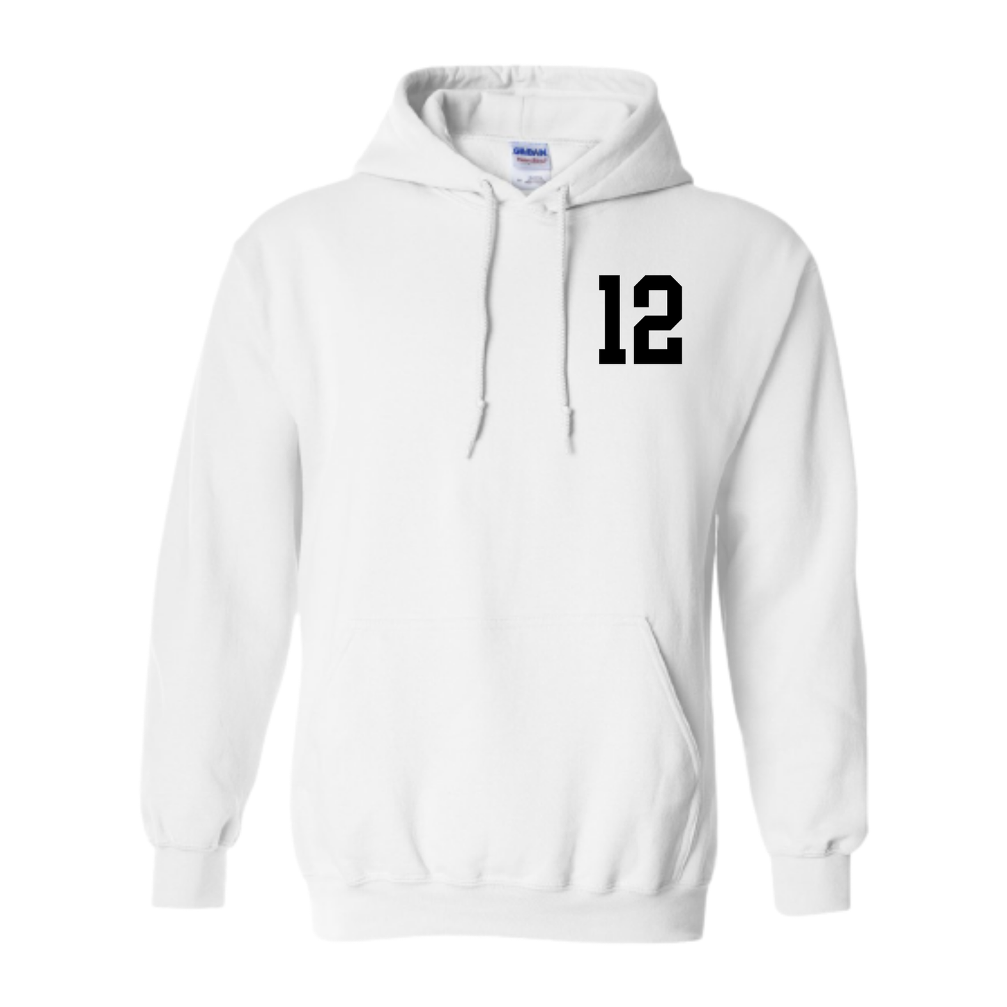 Hornets Hoodie Sweatshirt – Lady Hornets Softball Laces Back Design (Number on front – Optional)