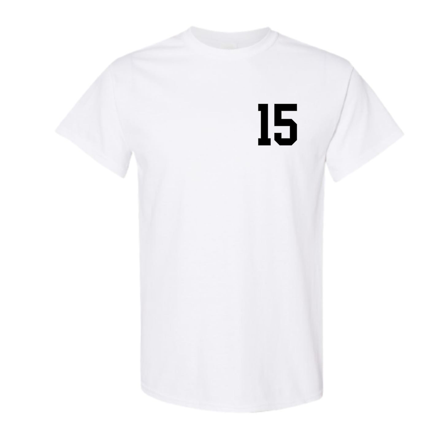 Hornets T-Shirt – HORNETS Softball Laces Back Design (Number on front – Optional)
