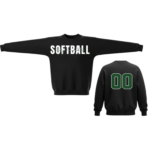 Lady Hornets SOFTBALL Crewneck –(Number on Back Optional)