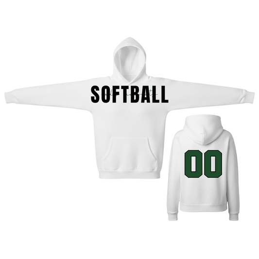 Lady Hornets SOFTBALL Hoodie –(Number on Back Optional)