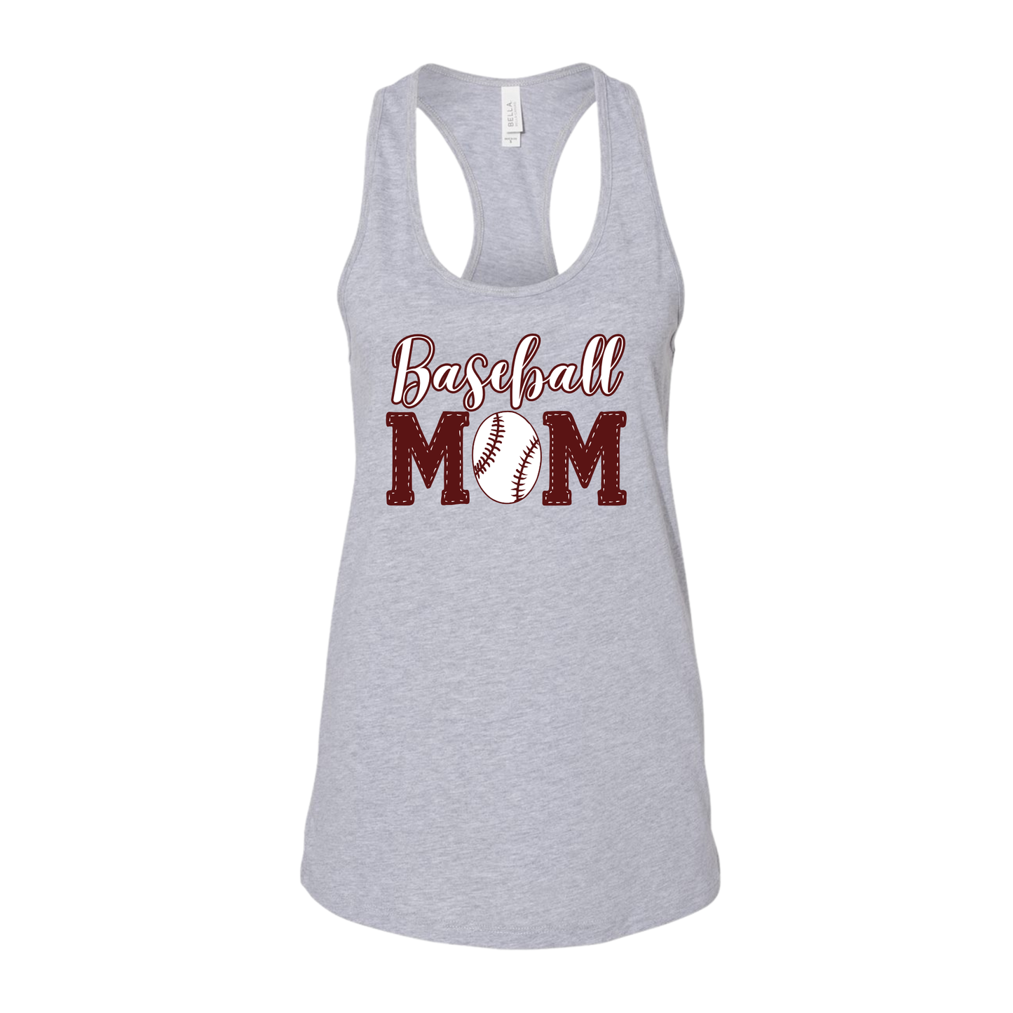 Baseball Mom Tank – Script “Baseball”