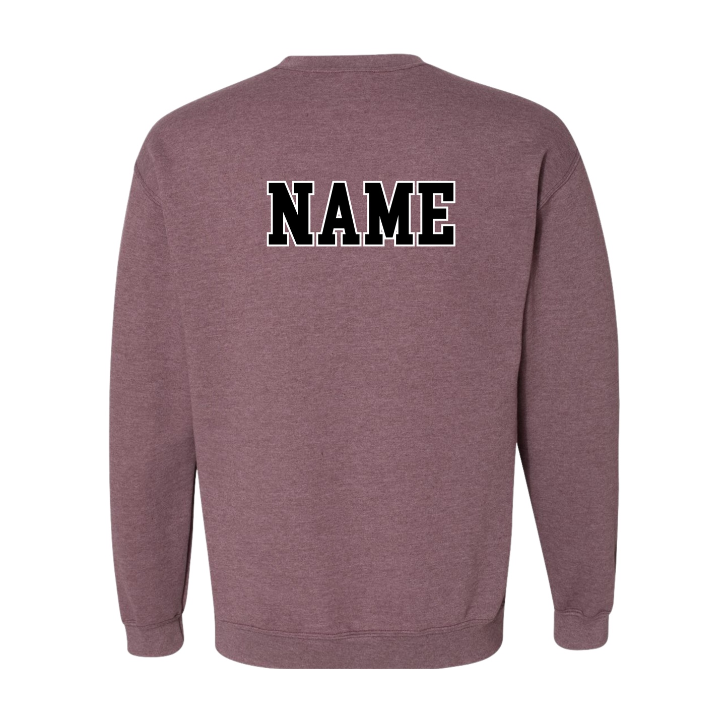 Wayne Hills Wrestling Crewneck Sweatshirt – Wrestling + Logo Front Design-(Name on Back – Optional)