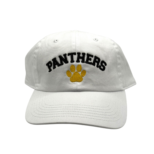 EMBROIDERED Panthers 3d-Puff with Pawprint Baseball Hat - ADULT
