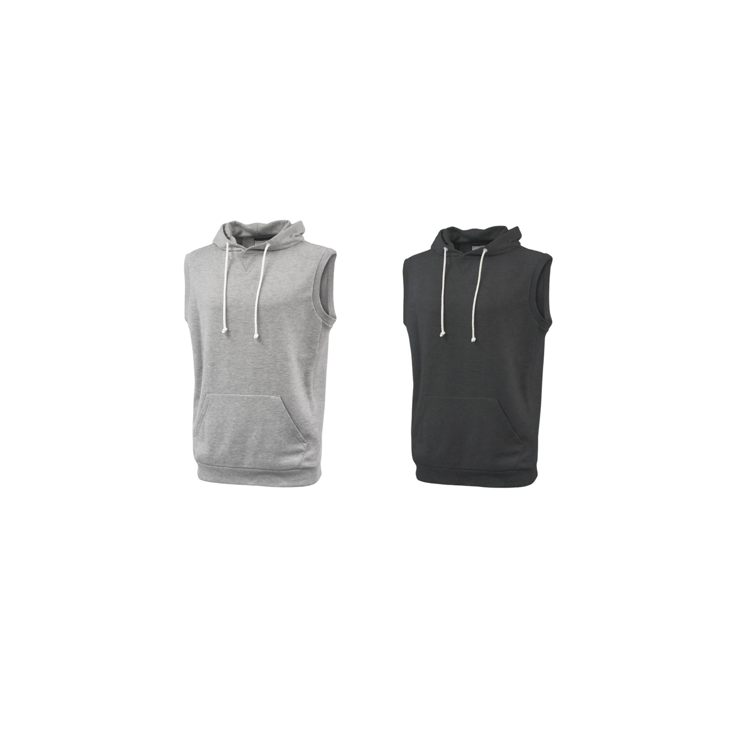 Hornets Sleeveless Hoodie (Pennant) – Men's Fit - “HORNETS” Front Design (Back Number – Optional)