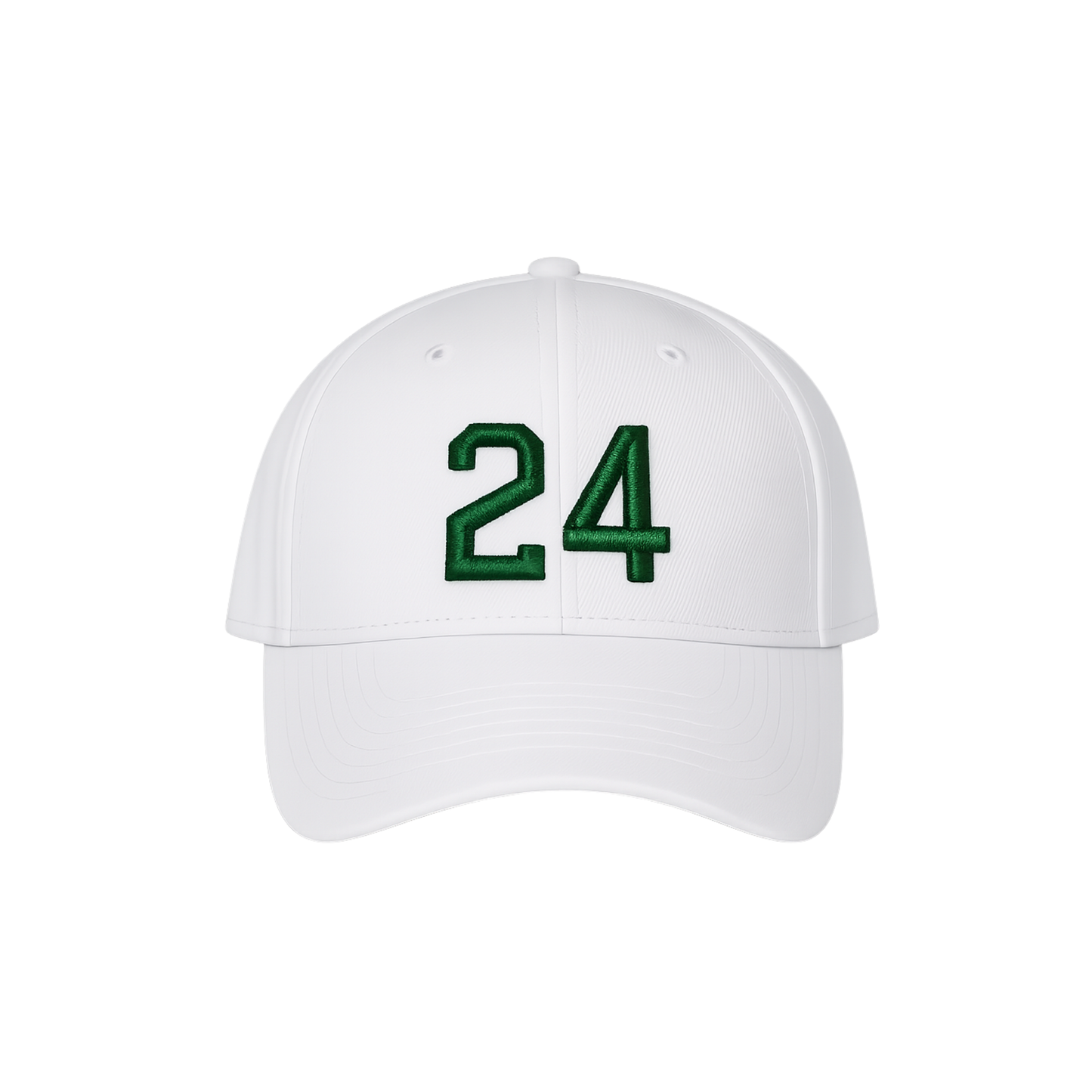Structured Baseball Cap – 3D Puff Embroidered Numbers (HORNETS on Back Option)