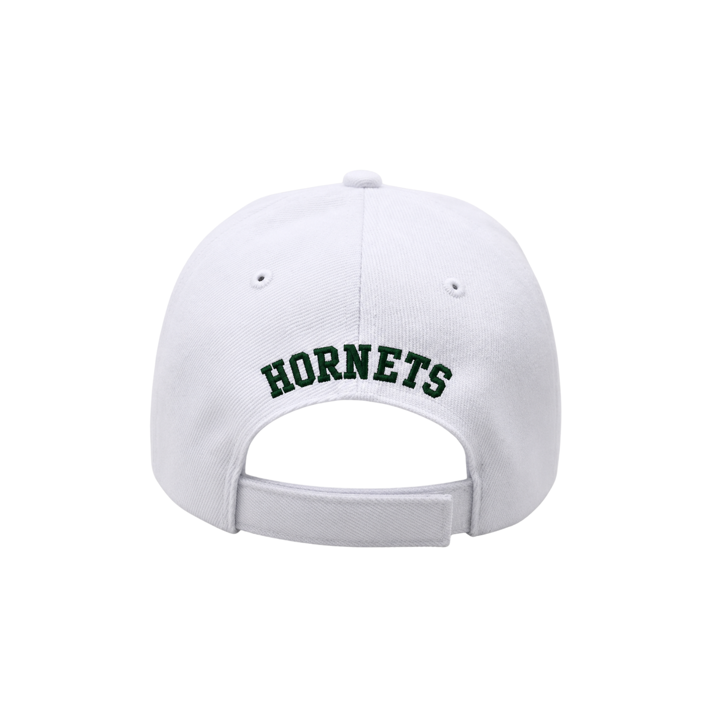 Structured Baseball Cap – 3D Puff Embroidered Numbers (HORNETS on Back Option)