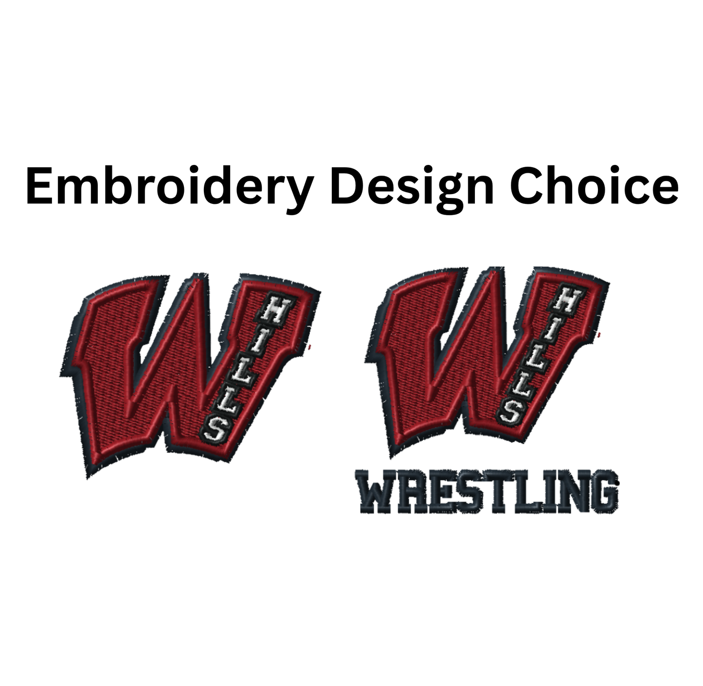 Jerzee Quarter Zip Pullover Sweatshirt- Wayne Hills Left Chest Logo OPTION for Embroidery