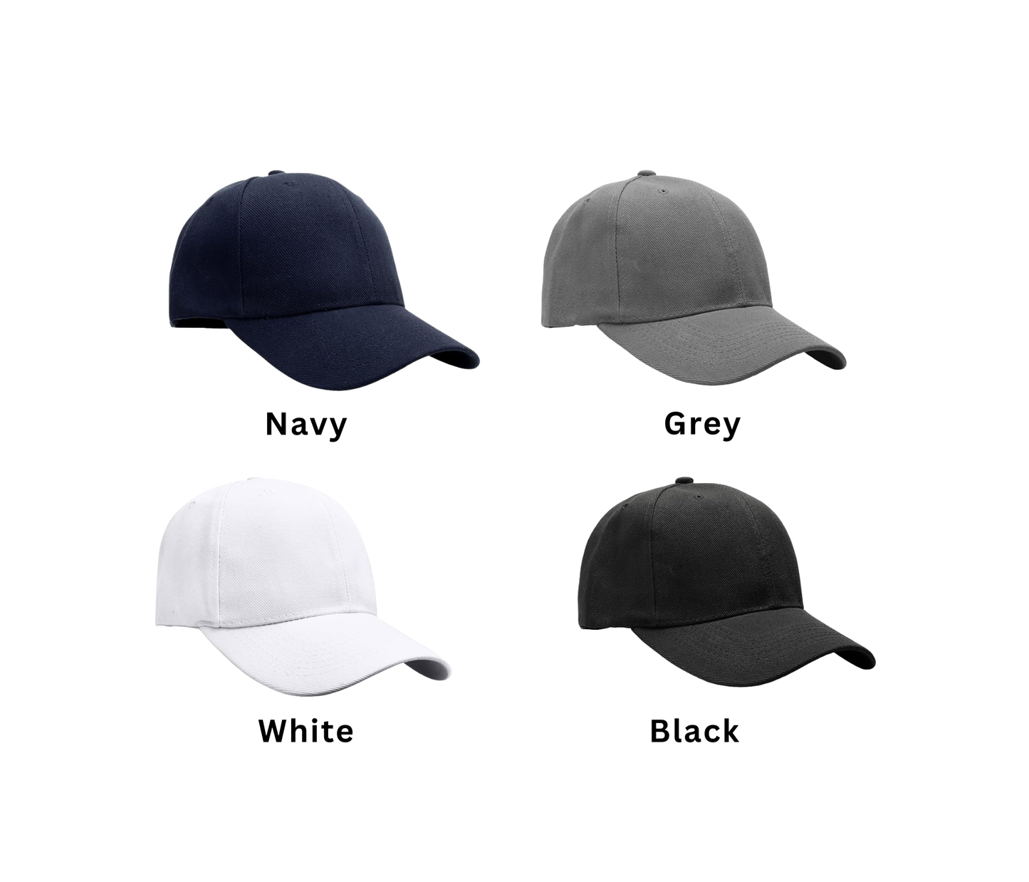 Wolfpack Structured Baseball Cap – Embroidered Logo